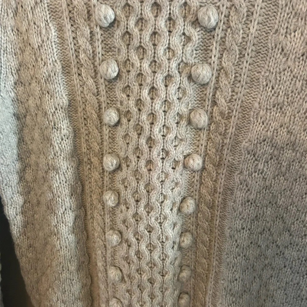 J. Crew Sweater Women's Textured Popcorn Knit - Gray NWT